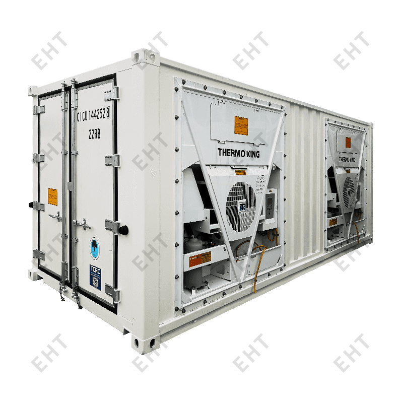 Hvordan strøm tilføres kjølecontainere under frakt og lagring