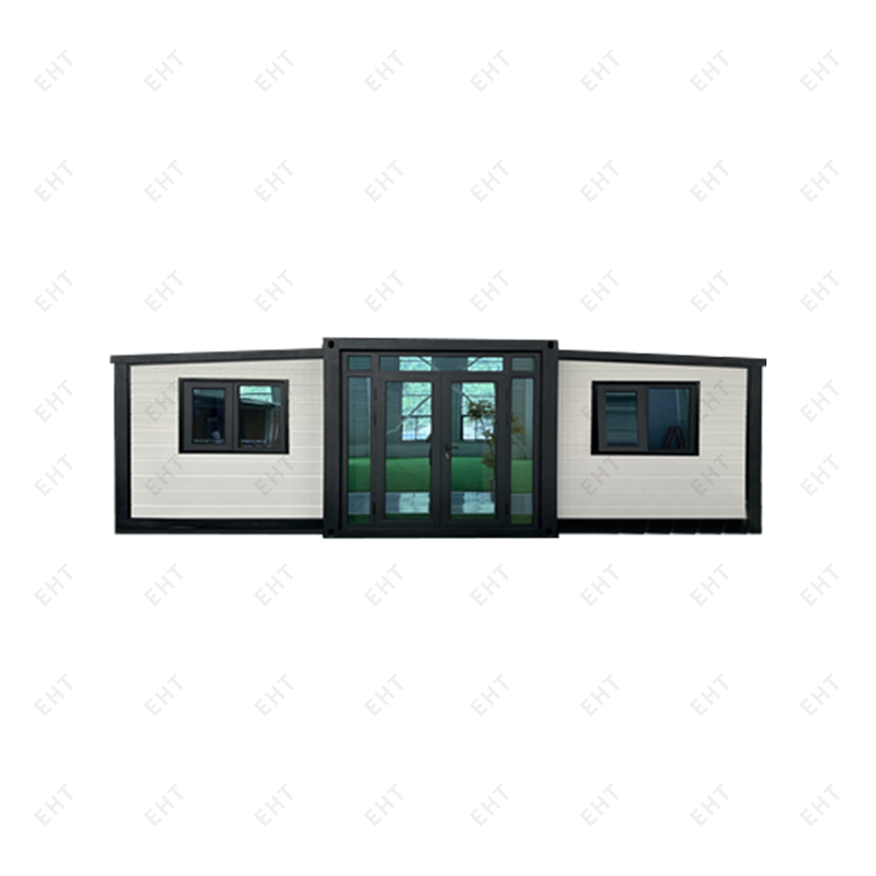 20 fot Double Wing utvidbart containerhus prefabrikkert mobil boenhet