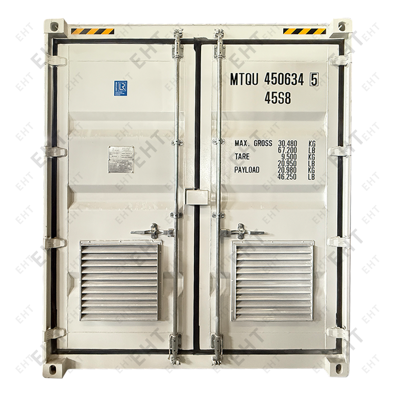 40 fots instrument- og målercontainer