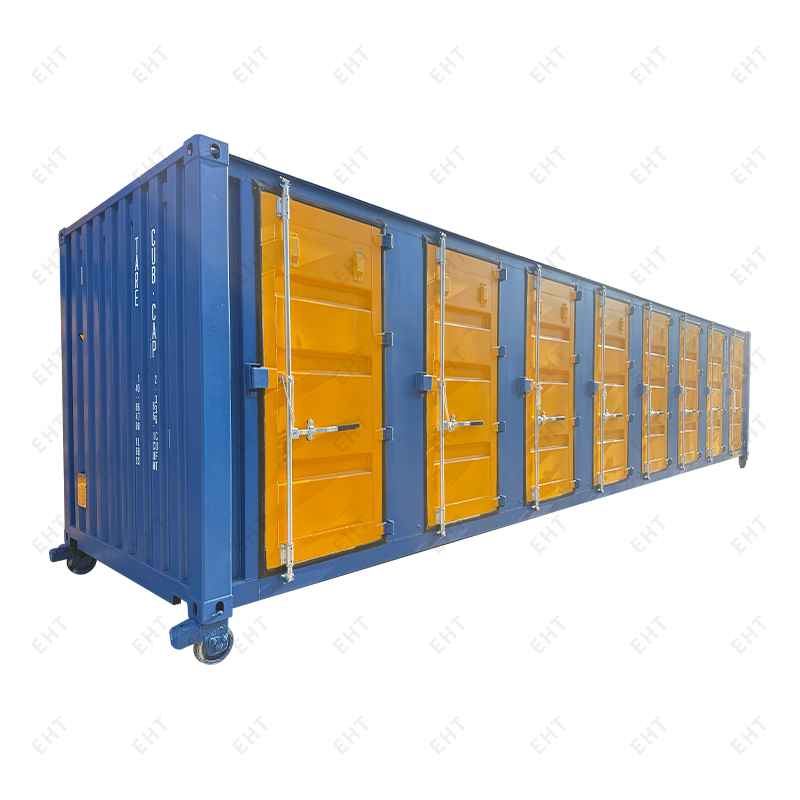 40 fot 8-dørs sideåpning Heavy-Duty logistikkcontainer
